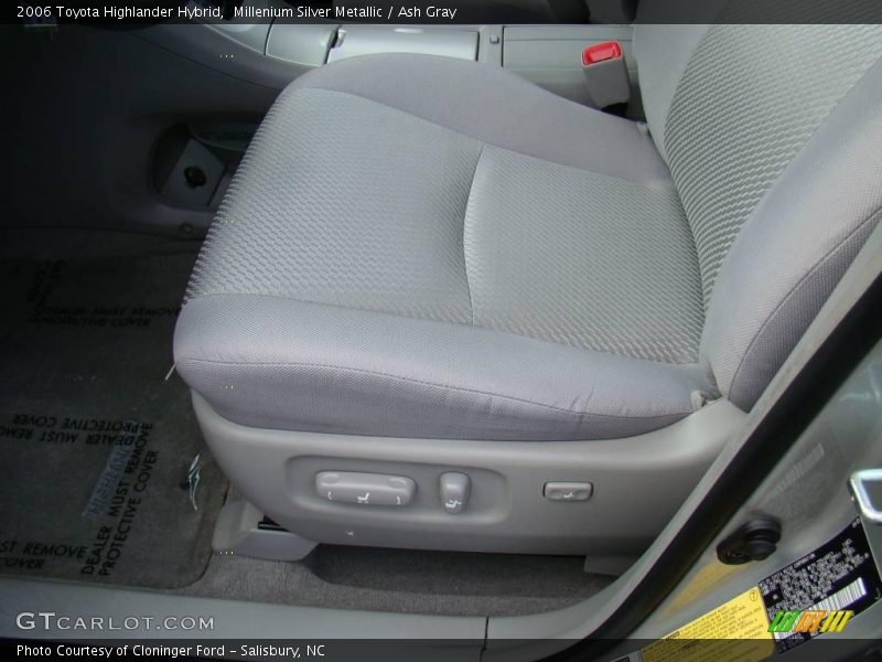 Millenium Silver Metallic / Ash Gray 2006 Toyota Highlander Hybrid