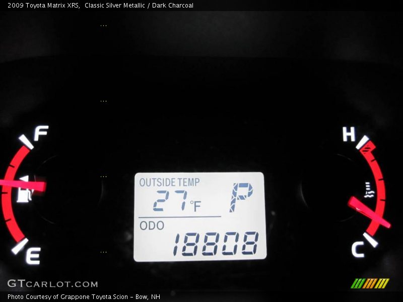 Classic Silver Metallic / Dark Charcoal 2009 Toyota Matrix XRS