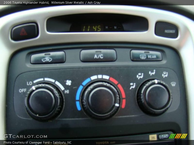 Millenium Silver Metallic / Ash Gray 2006 Toyota Highlander Hybrid