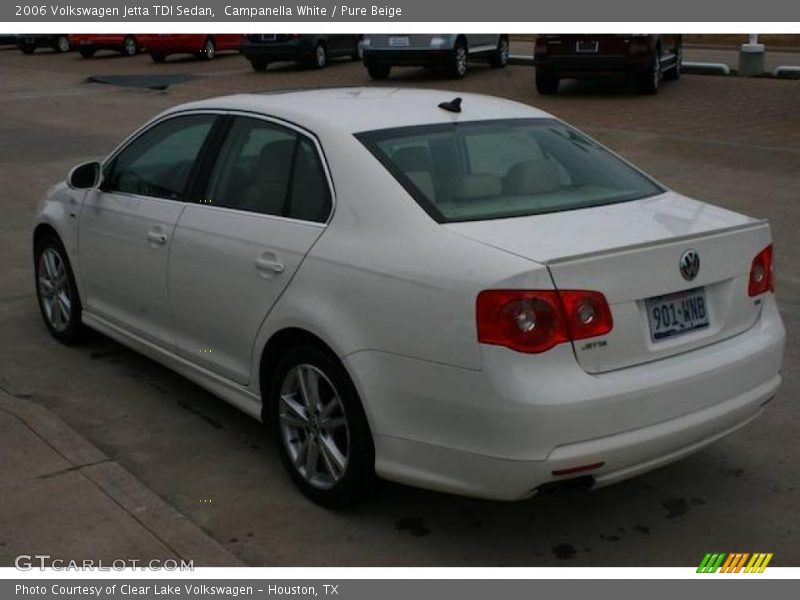 Campanella White / Pure Beige 2006 Volkswagen Jetta TDI Sedan