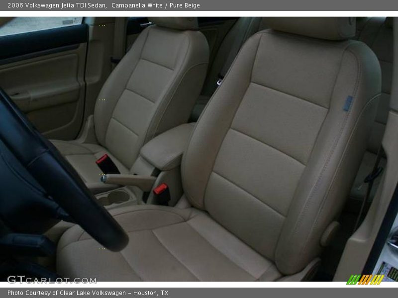 Campanella White / Pure Beige 2006 Volkswagen Jetta TDI Sedan