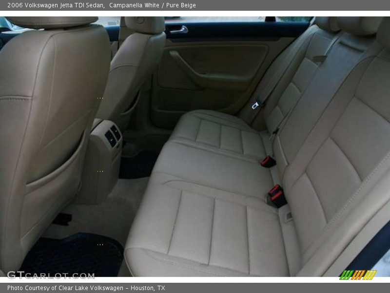 Campanella White / Pure Beige 2006 Volkswagen Jetta TDI Sedan