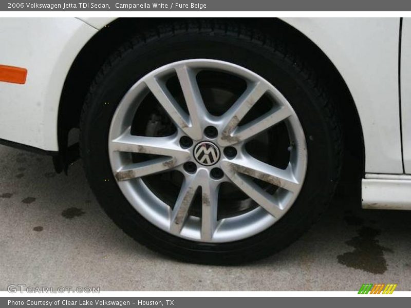 Campanella White / Pure Beige 2006 Volkswagen Jetta TDI Sedan