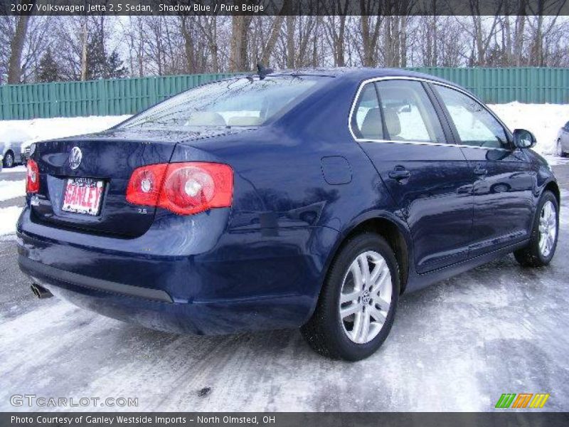 Shadow Blue / Pure Beige 2007 Volkswagen Jetta 2.5 Sedan