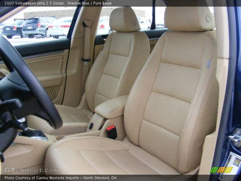 Shadow Blue / Pure Beige 2007 Volkswagen Jetta 2.5 Sedan