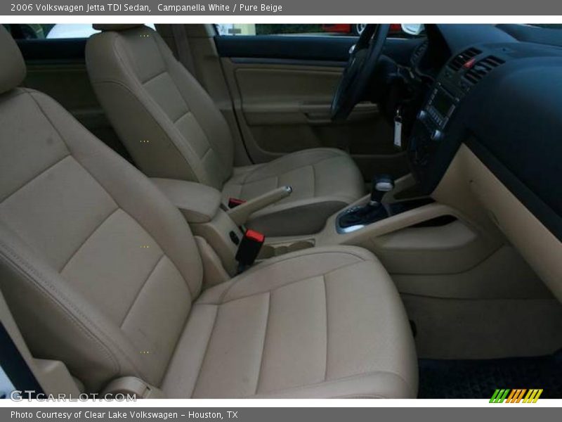 Campanella White / Pure Beige 2006 Volkswagen Jetta TDI Sedan