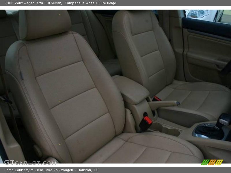 Campanella White / Pure Beige 2006 Volkswagen Jetta TDI Sedan