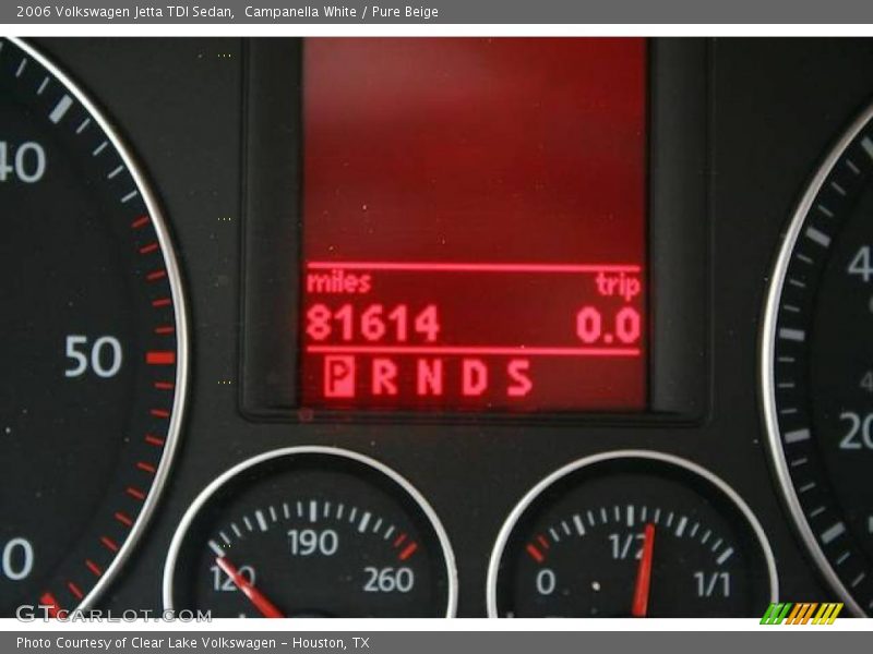 Campanella White / Pure Beige 2006 Volkswagen Jetta TDI Sedan