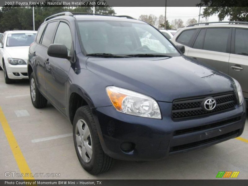 Nautical Blue Metallic / Ash Gray 2007 Toyota RAV4 I4