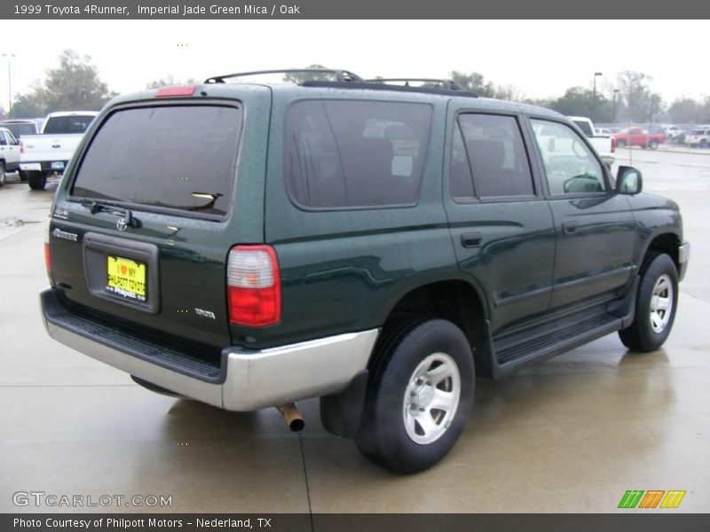 Imperial Jade Green Mica / Oak 1999 Toyota 4Runner