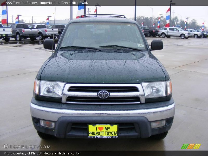 Imperial Jade Green Mica / Oak 1999 Toyota 4Runner
