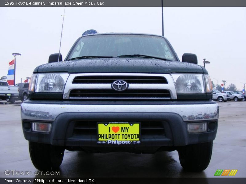 Imperial Jade Green Mica / Oak 1999 Toyota 4Runner