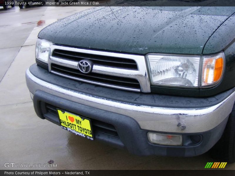 Imperial Jade Green Mica / Oak 1999 Toyota 4Runner