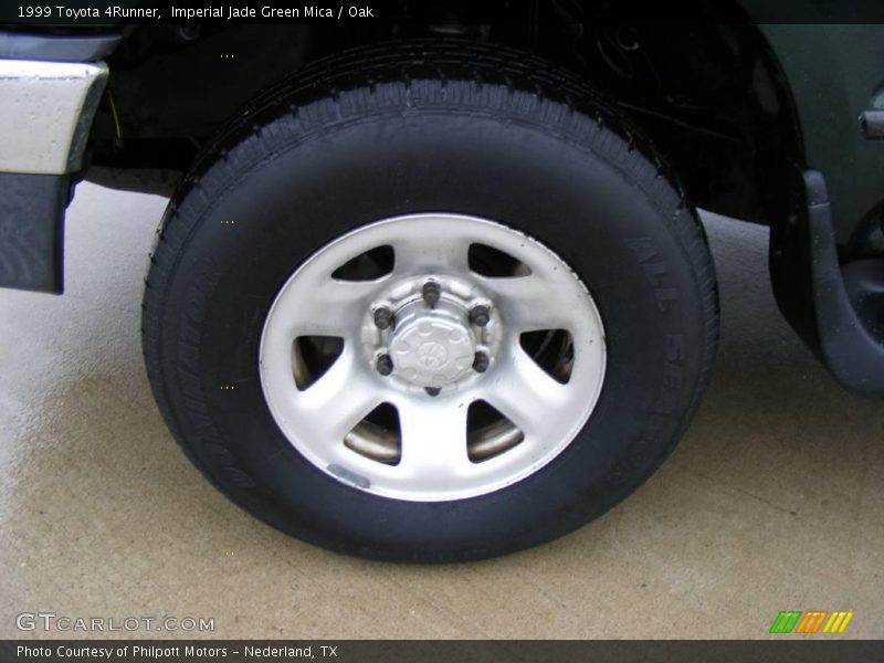 Imperial Jade Green Mica / Oak 1999 Toyota 4Runner