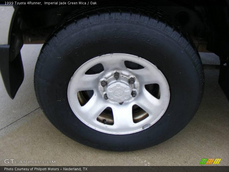 Imperial Jade Green Mica / Oak 1999 Toyota 4Runner