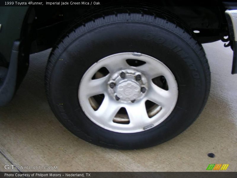 Imperial Jade Green Mica / Oak 1999 Toyota 4Runner