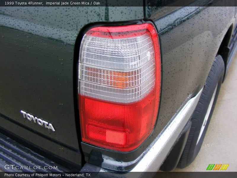Imperial Jade Green Mica / Oak 1999 Toyota 4Runner
