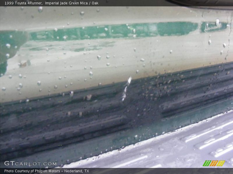 Imperial Jade Green Mica / Oak 1999 Toyota 4Runner