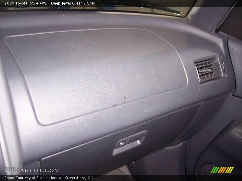 Deep Jewel Green / Gray 2000 Toyota RAV4 4WD