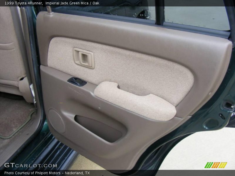 Imperial Jade Green Mica / Oak 1999 Toyota 4Runner