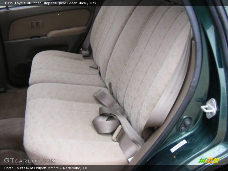 Imperial Jade Green Mica / Oak 1999 Toyota 4Runner
