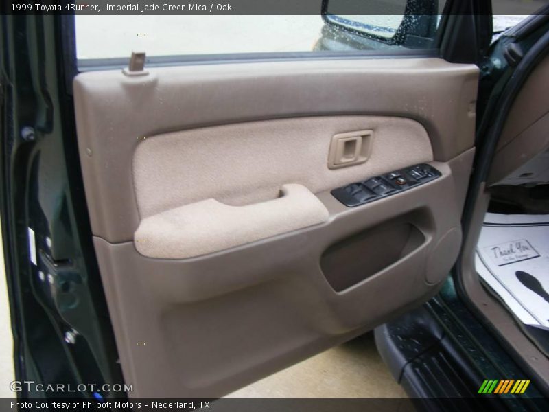 Imperial Jade Green Mica / Oak 1999 Toyota 4Runner