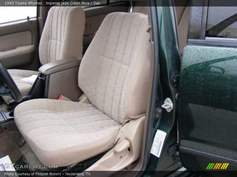 Imperial Jade Green Mica / Oak 1999 Toyota 4Runner
