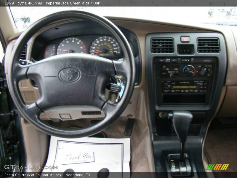 Imperial Jade Green Mica / Oak 1999 Toyota 4Runner