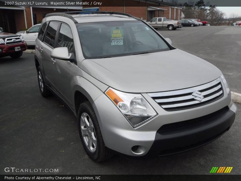 Majestic Silver Metallic / Grey 2007 Suzuki XL7 Luxury