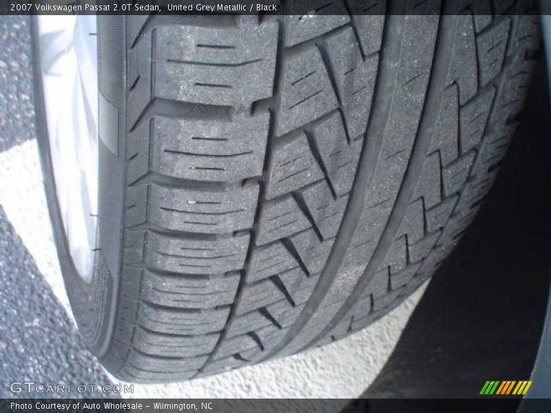 United Grey Metallic / Black 2007 Volkswagen Passat 2.0T Sedan