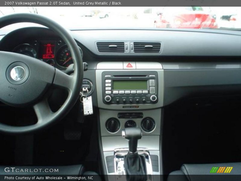 United Grey Metallic / Black 2007 Volkswagen Passat 2.0T Sedan