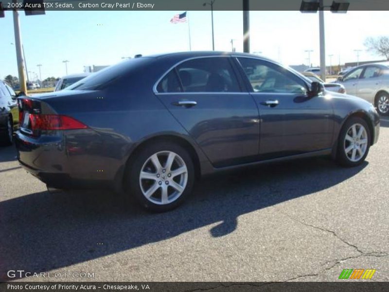 Carbon Gray Pearl / Ebony 2005 Acura TSX Sedan