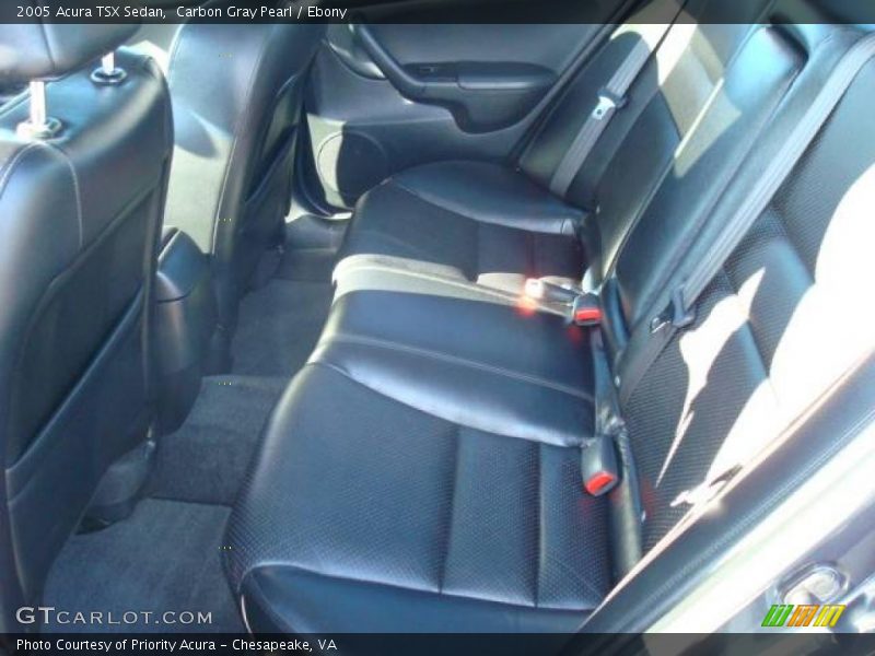Carbon Gray Pearl / Ebony 2005 Acura TSX Sedan