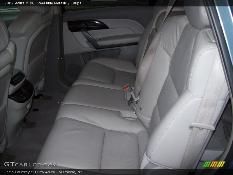 Steel Blue Metallic / Taupe 2007 Acura MDX