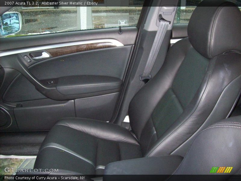 Alabaster Silver Metallic / Ebony 2007 Acura TL 3.2