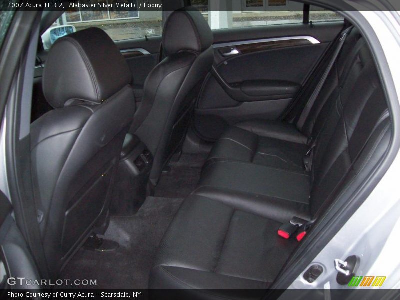 Alabaster Silver Metallic / Ebony 2007 Acura TL 3.2