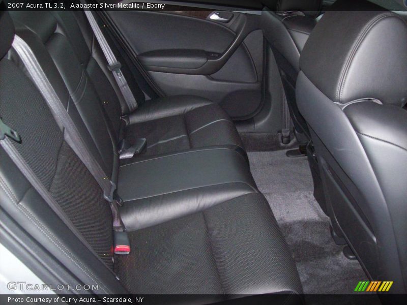 Alabaster Silver Metallic / Ebony 2007 Acura TL 3.2