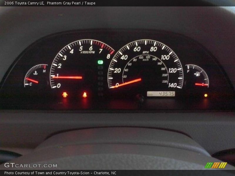 Phantom Gray Pearl / Taupe 2006 Toyota Camry LE