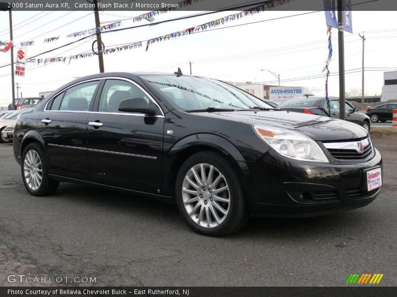 Carbon Flash Black / Morocco Brown 2008 Saturn Aura XR