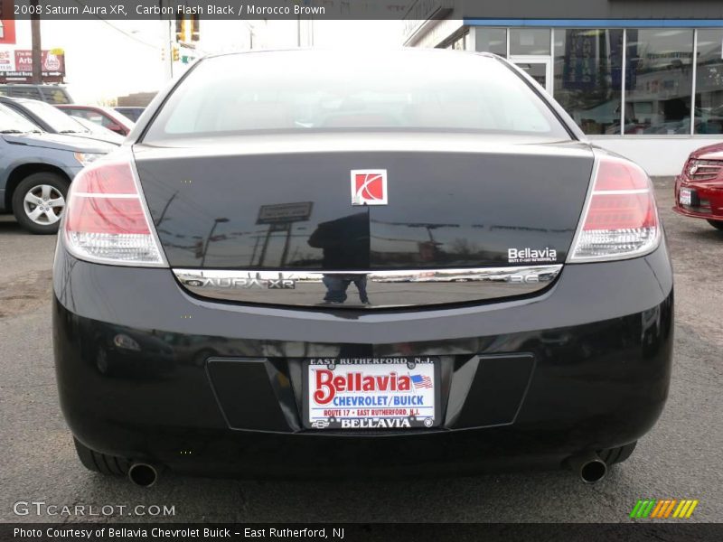 Carbon Flash Black / Morocco Brown 2008 Saturn Aura XR