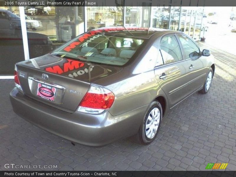 Phantom Gray Pearl / Taupe 2006 Toyota Camry LE