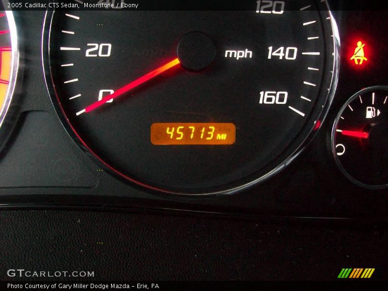 Moonstone / Ebony 2005 Cadillac CTS Sedan