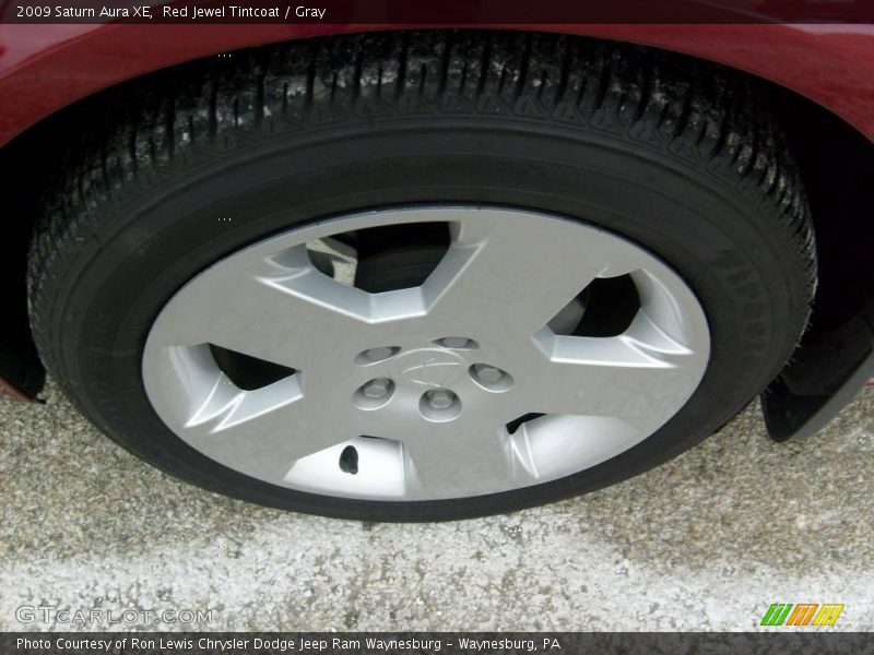 Red Jewel Tintcoat / Gray 2009 Saturn Aura XE