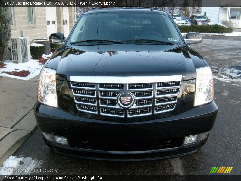 Black Raven / Ebony/Ebony 2007 Cadillac Escalade EXT AWD