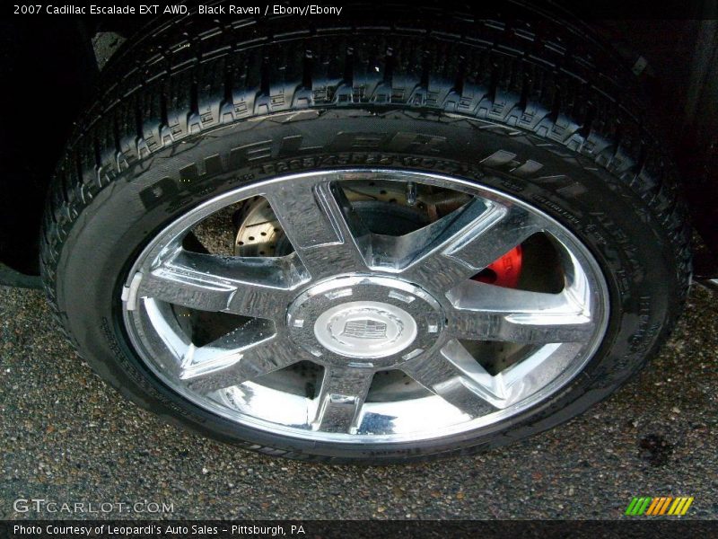 Black Raven / Ebony/Ebony 2007 Cadillac Escalade EXT AWD
