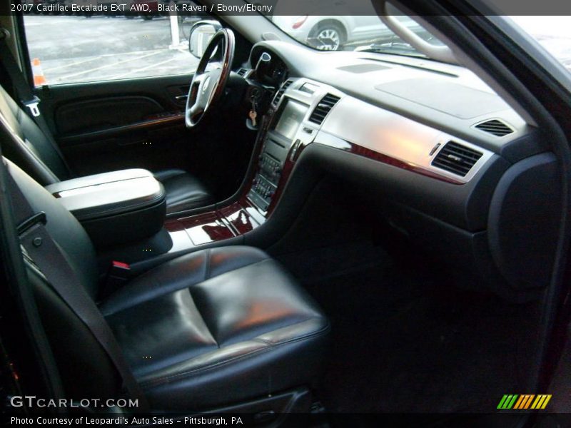 Black Raven / Ebony/Ebony 2007 Cadillac Escalade EXT AWD