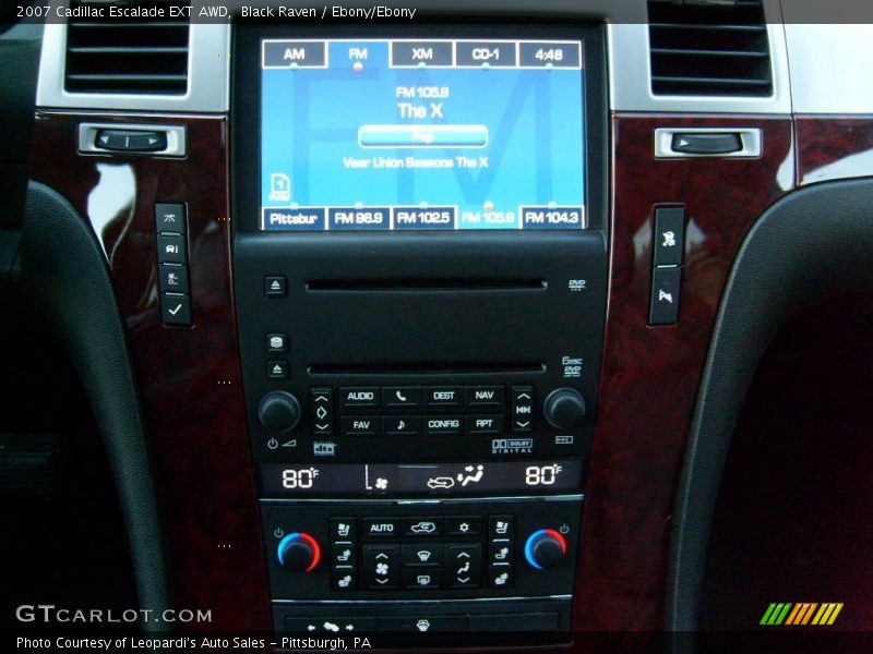 Black Raven / Ebony/Ebony 2007 Cadillac Escalade EXT AWD