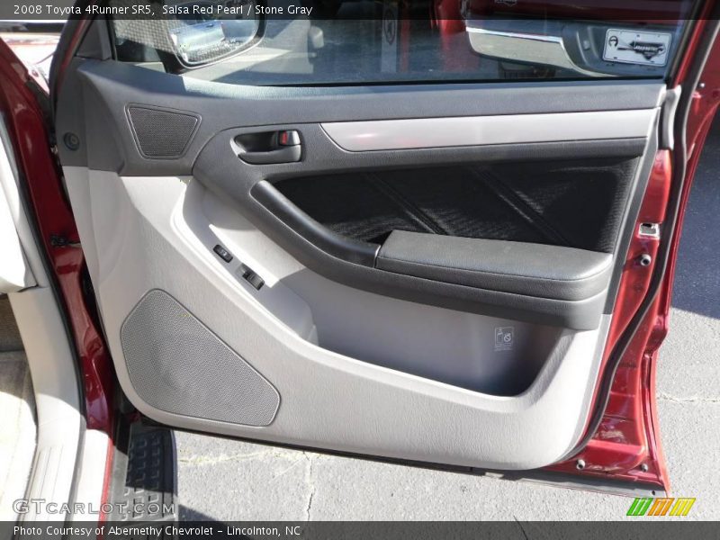 Salsa Red Pearl / Stone Gray 2008 Toyota 4Runner SR5