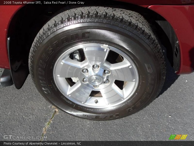 Salsa Red Pearl / Stone Gray 2008 Toyota 4Runner SR5