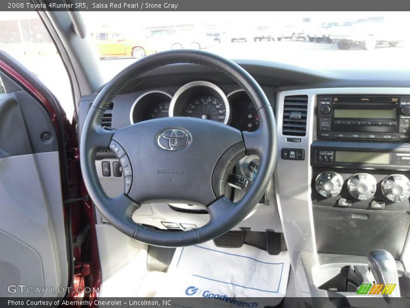 Salsa Red Pearl / Stone Gray 2008 Toyota 4Runner SR5